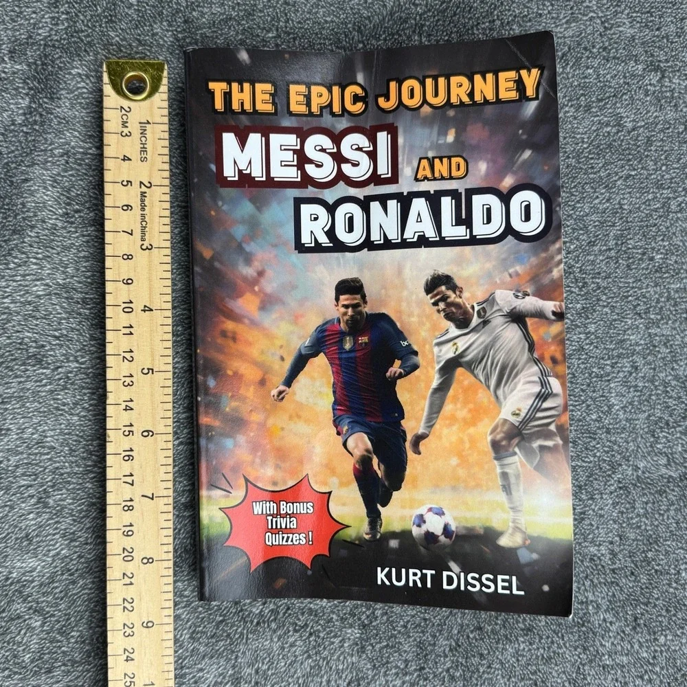Messi Ronaldo Book Kids Soccer Biography Kurt Dissel 2023 Paperback‎